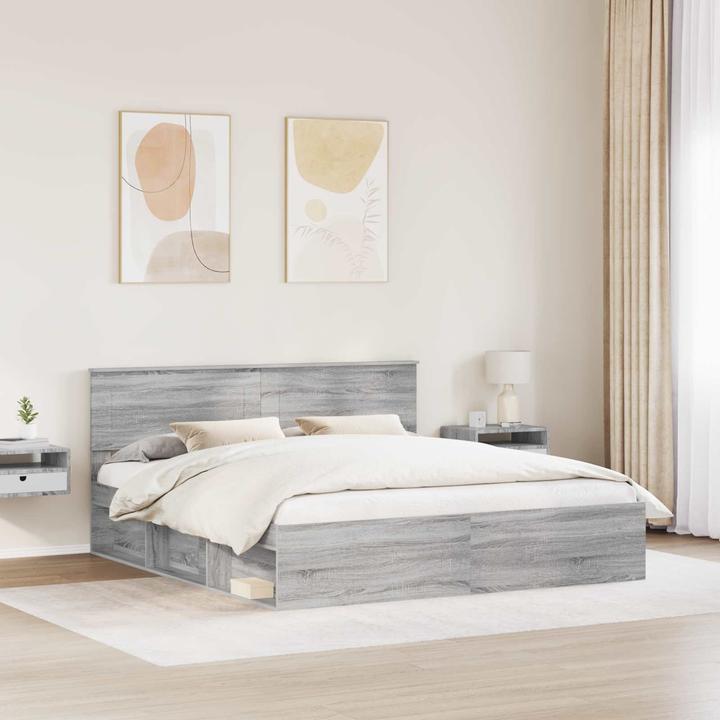 Image du produit vidaXL Modernes Bett (200 x 200 cm)