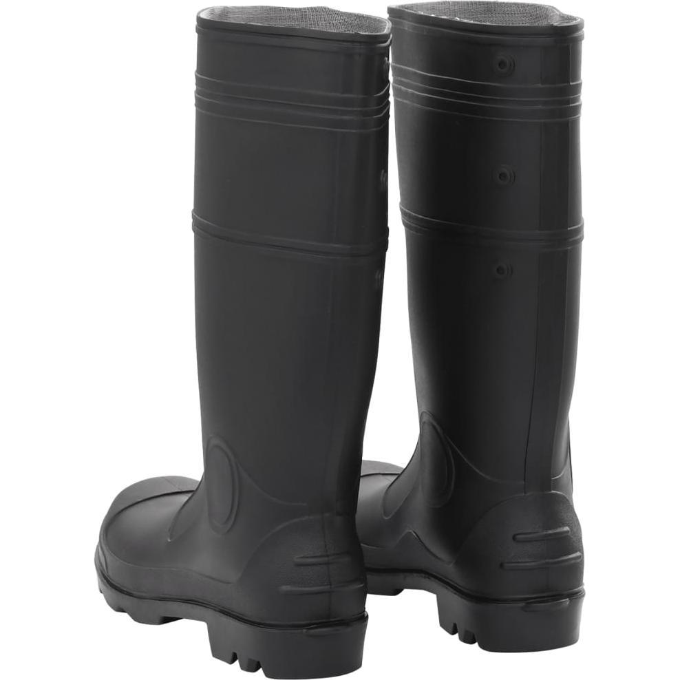 VidaXL, Herren, Gummistiefel, Gummistiefel, Schwarz, (45)