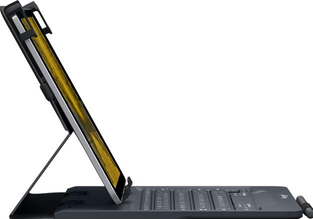 Actual product image Logitech Universal Folio with integrated keyboard for 9-10 inch tablets Bluetooth QWERTY Italian (IT, Tablets)