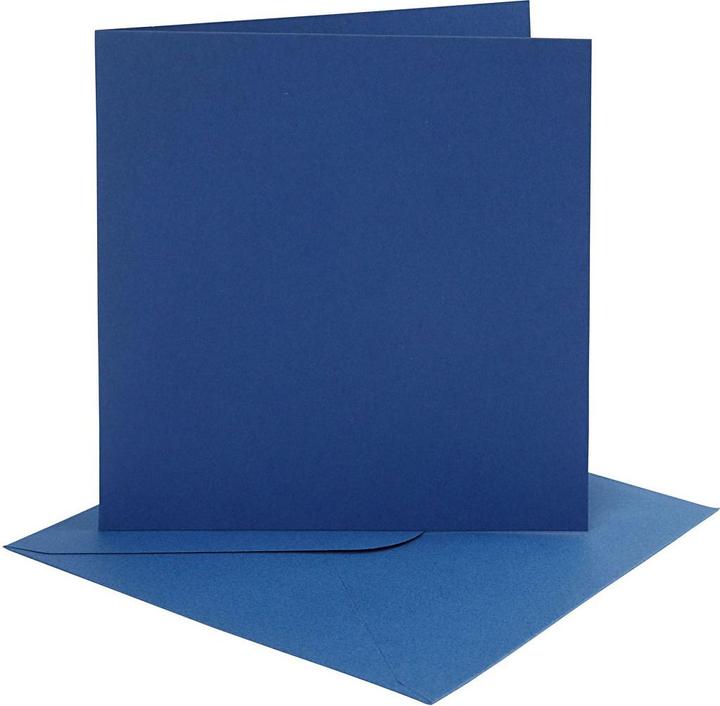 Image du produit Creativ Company Cartes et enveloppes Bleu, 4 pcs. (4 pcs)
