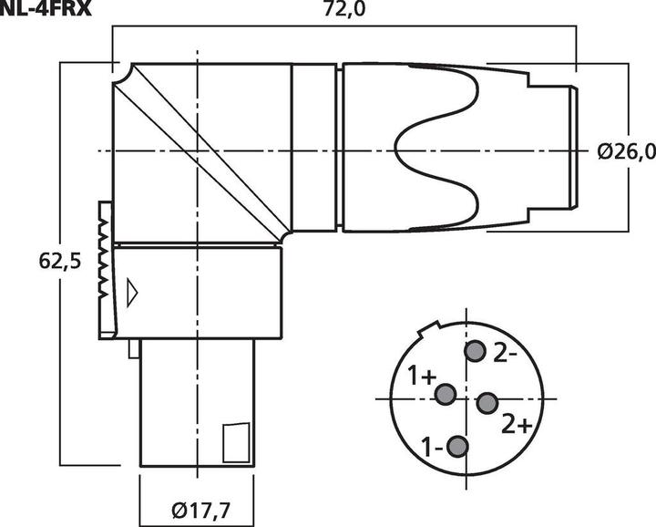 Immagine prodotto Neutrik Connettore audio/video altoparlante s