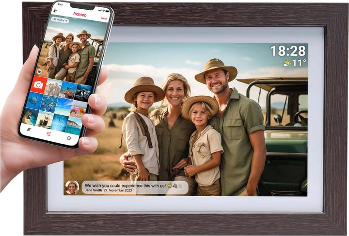 Productafbeelding Denver Frameo PFF-1042DW 25,4cm (10,1 ) 16GB (10.10", 1280 x 800 pixels)