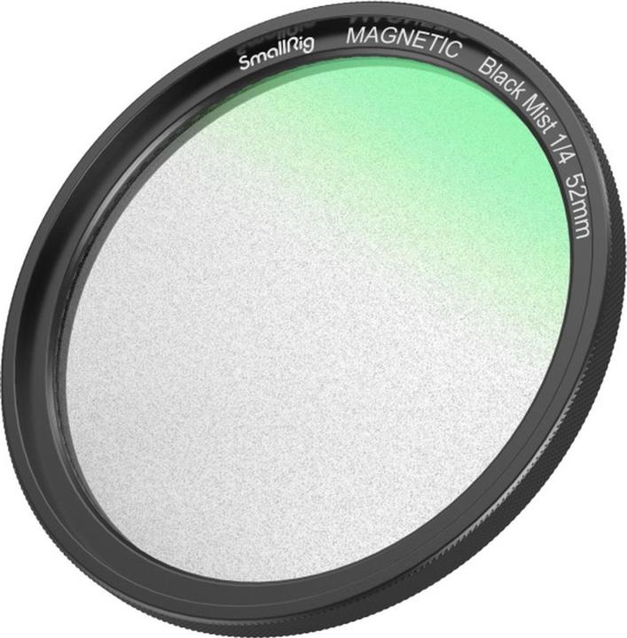 SmallRig 4217 MagEase Magnetic 1/4 Effect Black Mist Filter Kit (52mm) (52 mm, Black Mist Filter)