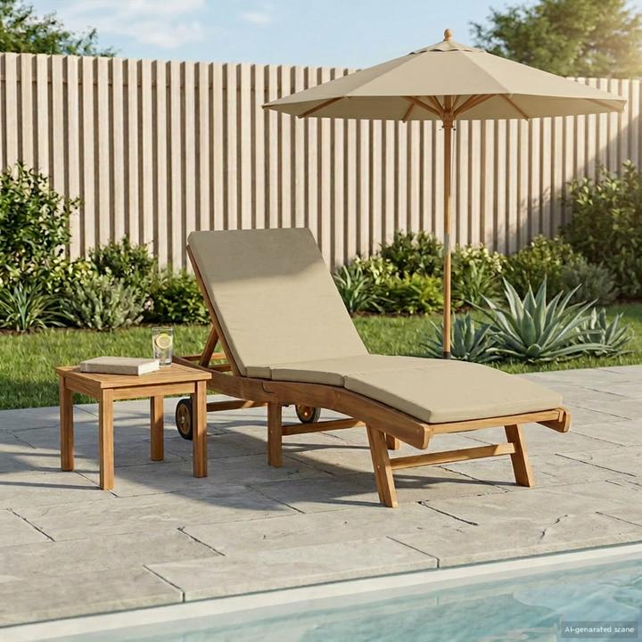 Image du produit vidaXL Sonnenliege (200 cm)