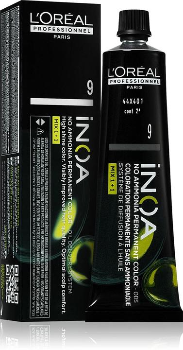 Image du produit L'Oréal Professionnel Inoa No Ammonia Color permanent 9 60g (Blond)