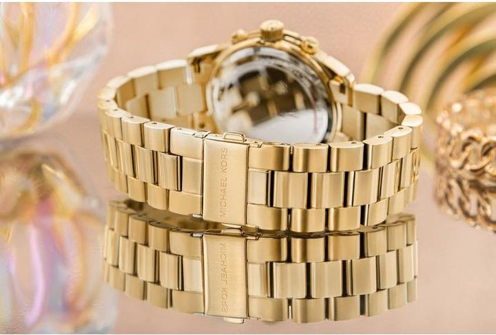 Produktbild Michael Kors Runway MK7323 Damenuhr + Box (Chronograph, 38 mm)