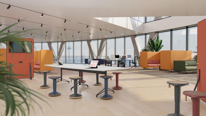 Produktbild Interstuhl Nachhaltiger Sitzhocker ECO UP