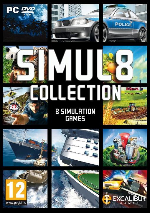 Produktbild Excalibur Games Simul8 Collection - PC (PC)