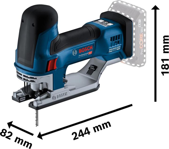 Productafbeelding Bosch Professional GST 18V-155 SC