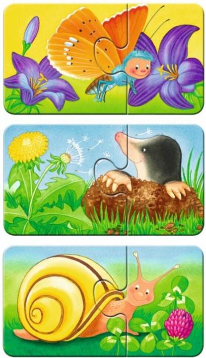 Produktbild Ravensburger Tiere im Garten (2 Teile)