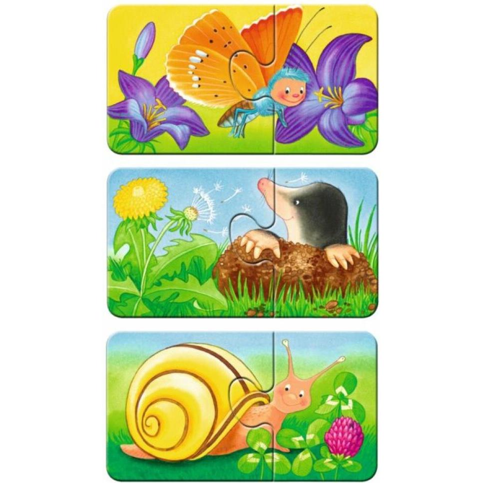 Thumbnail - Ravensburger Tiere im Garten (2 Teile)