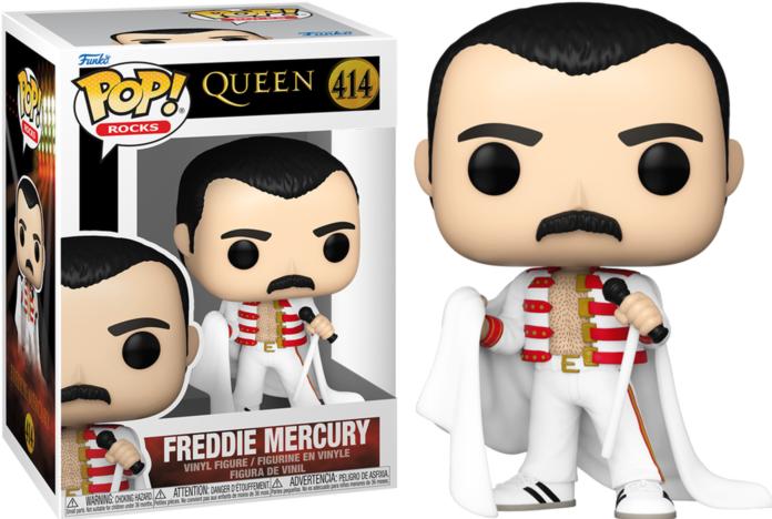 Produktbild Funko Queen POP! Rocks Vinyl Figur Freddie Mercury with Cape 9 cm