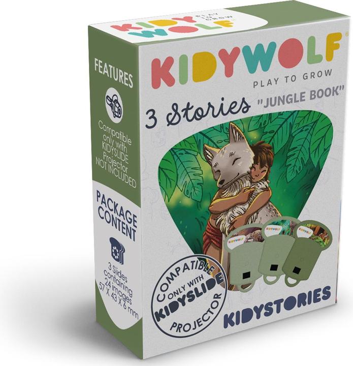 Actual product image Kidywolf Bildscheiben zu Taschenlampe Dschungel