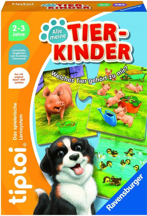 tiptoi Tous mes enfants animaux (Allemand, 2 - 7 Années)