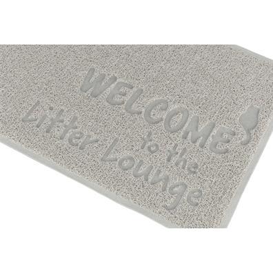 Trixie Cat litter tray mat, PVC, 40 × 60 cm, light grey, Accessori per lettiera