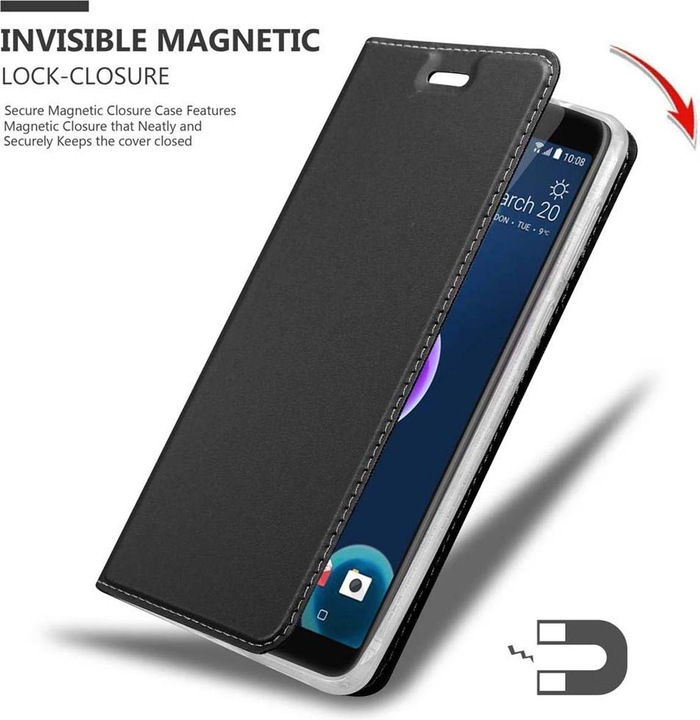 Productafbeelding Cadorabo Boek Classy Style Cover (HTC Desire 12)