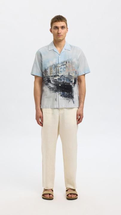 Actual product image Selected Homme Print Kurzarmhemd (S)