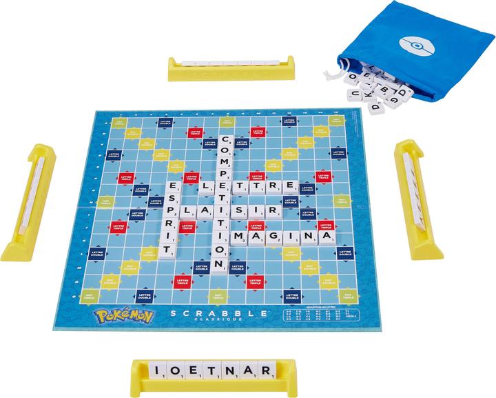 Actual product image Mattel Scrabble Pokemon (French, 2 - 4 Players)