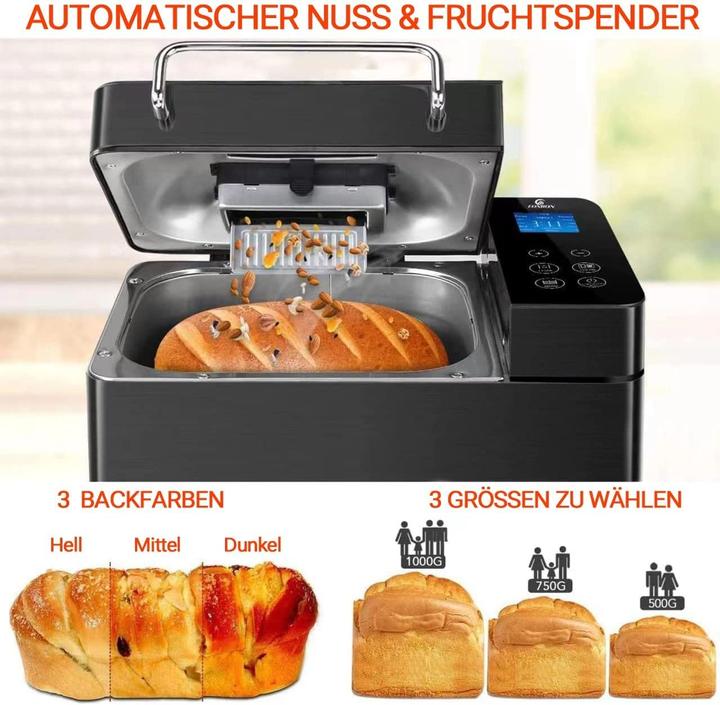 Actual product image Eonbon 17 in 1 Breadmaker