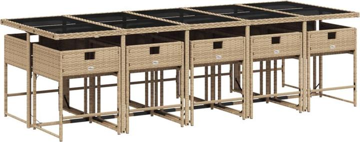 Actual product image vidaXL Garten Essgruppe (275 x 106 x 73 cm)