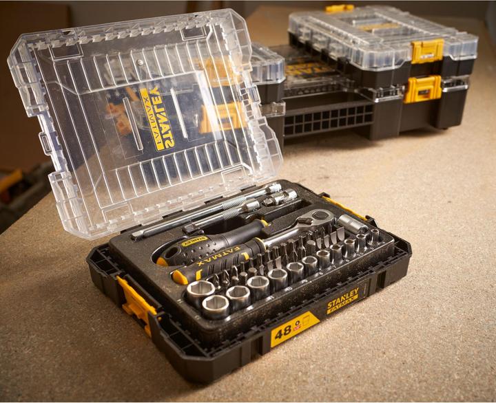 Actual product image Stanley Socket set STAK 1/4, 48 pieces (1/4")