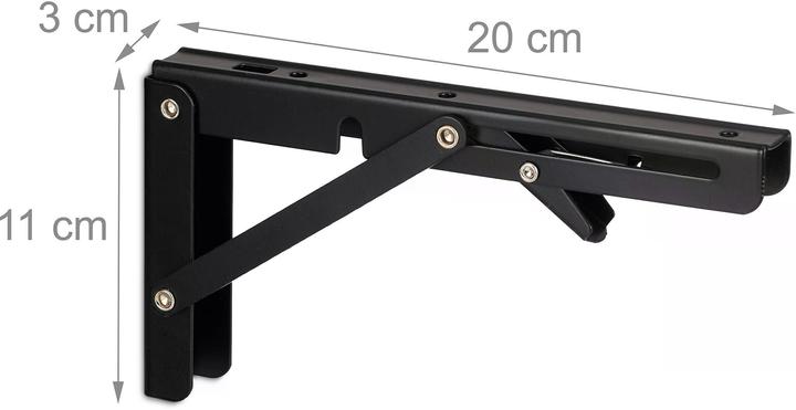 Actual product image Relaxdays Shelf supports