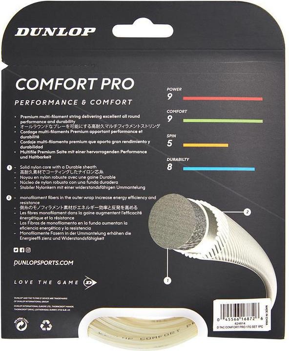 Actual product image Dunlop comfort pro