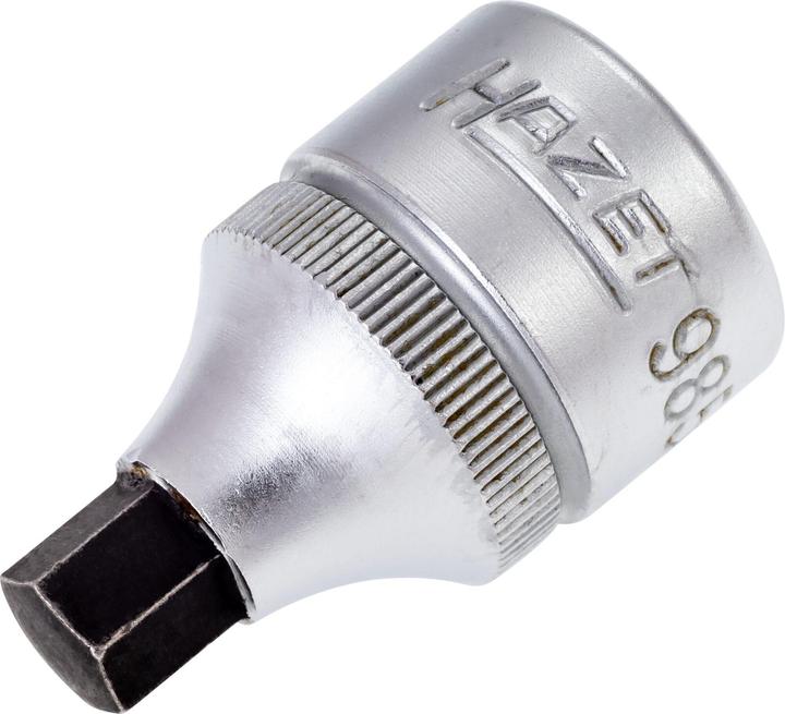 Produktbild HAZET Schraubendreher-Steckschlüsseleinsatz 985-8 ∙ Vierkant12,5 mm (1/2 Zoll) ∙ Innen Sechskant Pr… (8 mm)