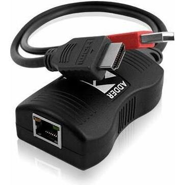 Thumbnail - Adder Digital AV Single Transmitter, KVM Switch, Schwarz