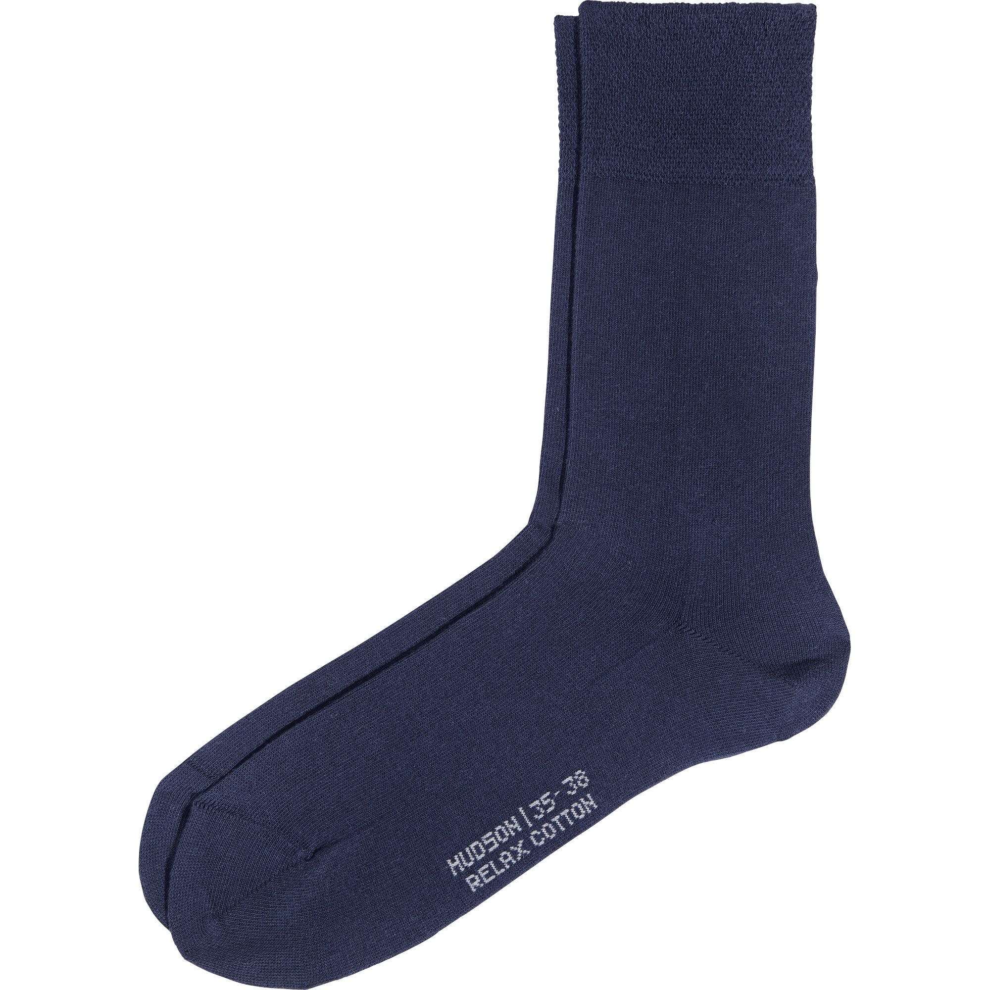 Hudson, Damen, Socken, Relax Cotton, Blau, (Einzelpack, 39 - 42)