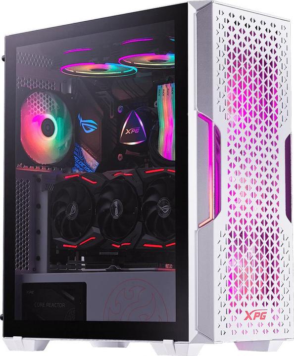 Actual product image Adata Case Midi XPG STARKER AIR white RGB (ATX, mATX, Mini-ITX)
