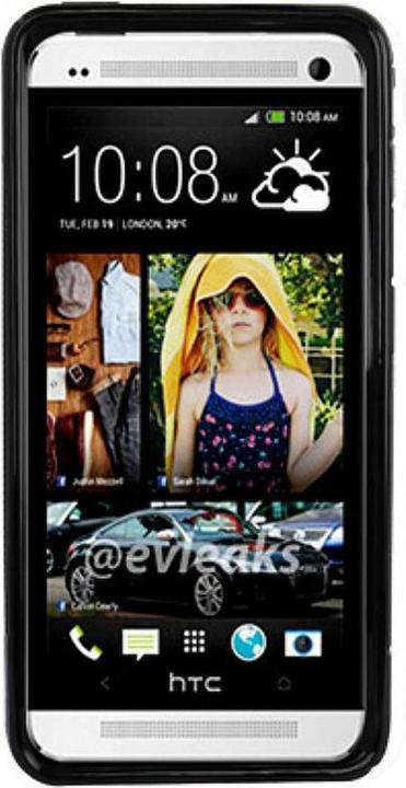 Actual product image König Design Protective Cover Plastic TPU Case for Mobile HTC One M7 Black (HTC One M7)