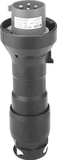 Actual product image Josef Wallraff CEAG GHG5127409R0001 EX plug-in unit 32A 4p 220-240V