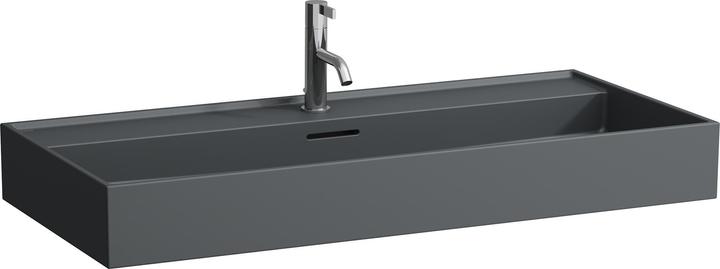 Laufen Kartell washbasin undermount, 1 tap hole, with overflow, 1000x460mm, H810337 (460 mm, 1000 mm)