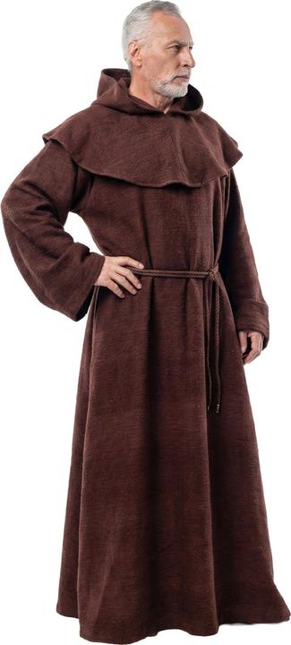 Produktbild Supreme Replicas Mönch Kostüm Robe Fasching Karnevalskostüm Herren (L, M)