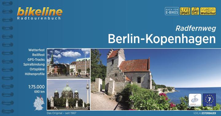 Image du produit Radfernweg Berlin - Kopenhagen (Allemand, Maison d'édition Esterbauer, 2023)