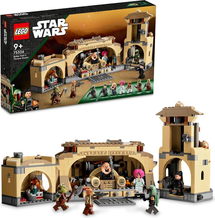 Actual product image LEGO Boba Fett's throne room (75326, LEGO Star Wars)