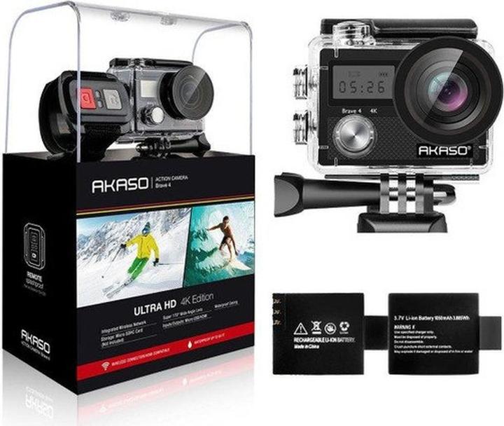 Immagine prodotto Akaso Brave 4 (30p, Bluetooth)