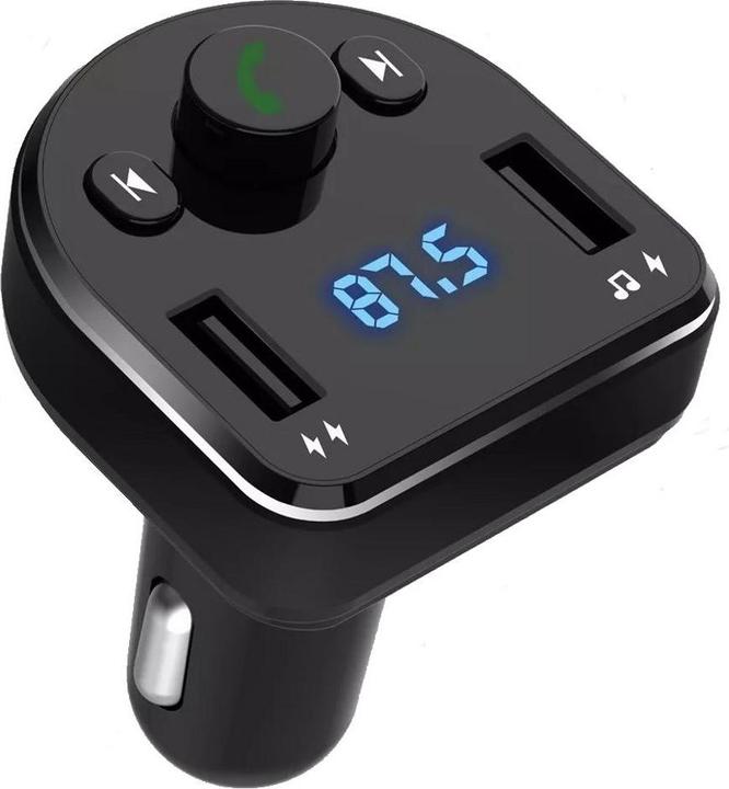 xO zender FM BCC01 Bluetooth MP3 autolader zwart