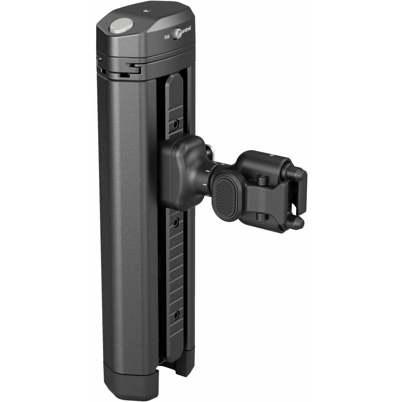 SmallRig 4841 Rotatable Bilateral Quick Release Side Handle with Wireless Control and M.2 SSD Enclosure (Griff), Video Z...