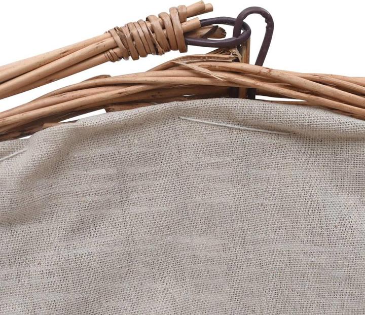 Actual product image vidaXL Kaminholzkorb (60 x 44 x 55 cm)