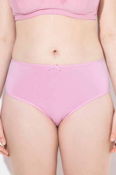 Produktbild Ulla Popken Midislips, 5er-Pack, einfarbig, bis Gr. 66/68 (46, 48)