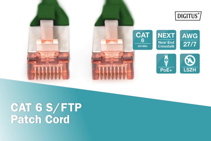 Produktbild Digitus Netzwerkkabel (S/FTP, CAT6, 2 m)