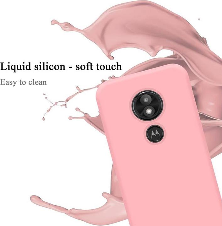 Produktbild Cadorabo TPU Liquid Silicone Case Cover (Motorola Moto E5 Play Go)