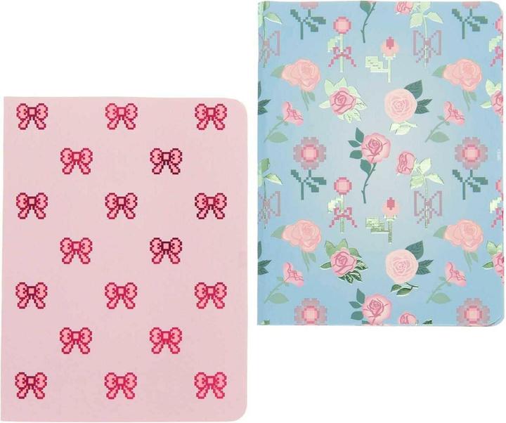 Actual product image Rico Design Notizhefte La Vie en Rose, DIN A6 (A6, Special ruling, Hardcover)