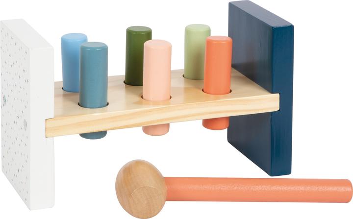 Actual product image small foot Knocking bench "Arctic