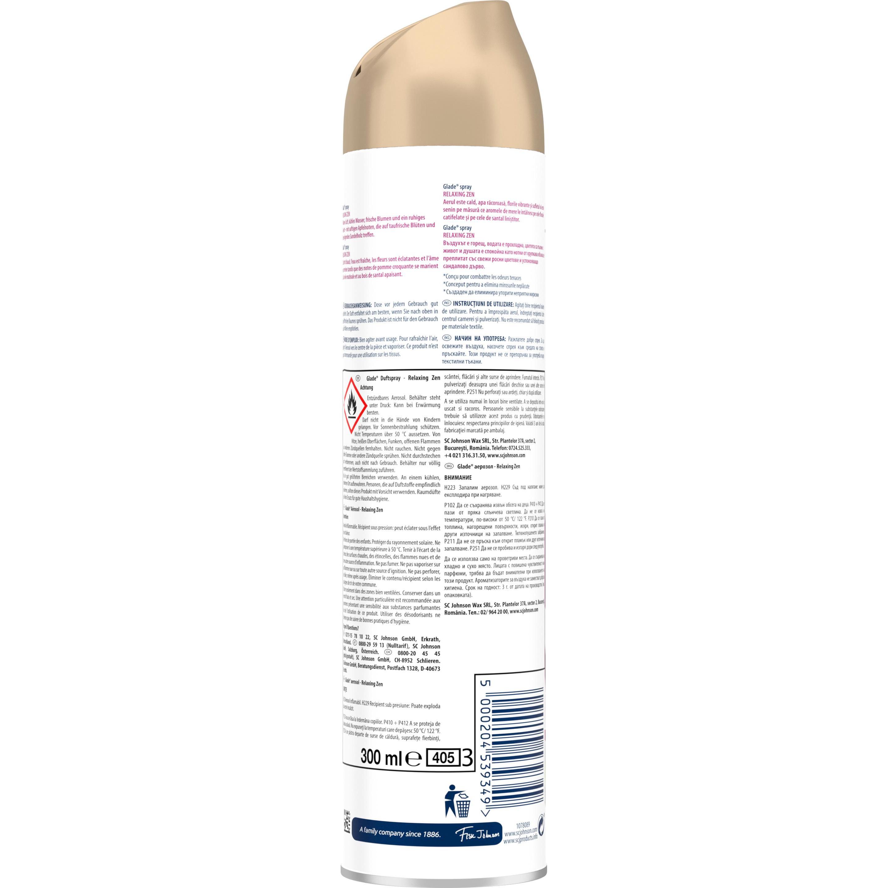 Thumbnail - Glade, Lufterfrischer, Relaxing Zen