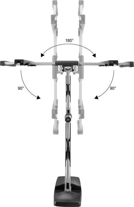 Actual product image Xantron TOPLINE-442-S (Wall, 55", 30 kg)