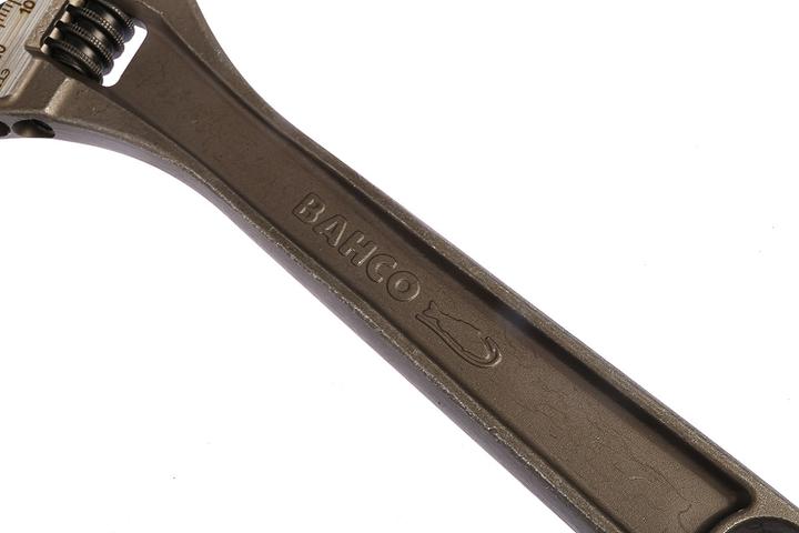 Produktbild Bahco Rollgabelschlüssel mit Zentralmutter, phosphatiert, 205 mm - Industrieverpackung (27 mm)