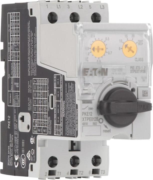 Produktbild Eaton PKE12 MPCB + Standard Control 0.3 - 1.2A